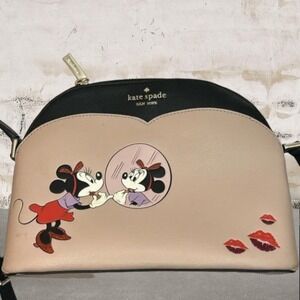 Disney X Kate Spade New York Minnie Mouse Dome Crossbody Bag
